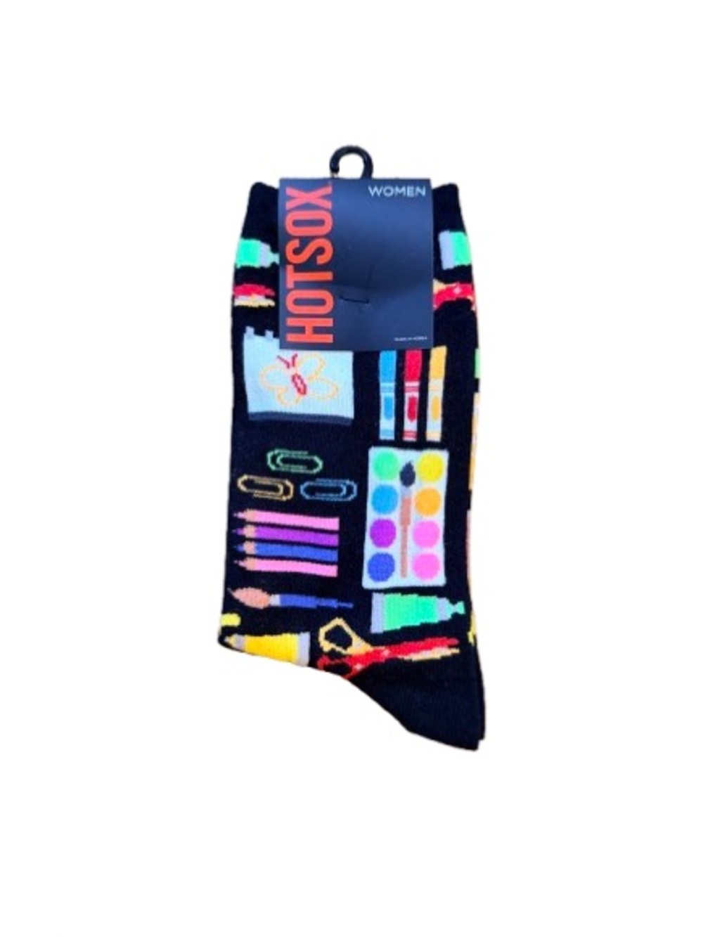 Hot Sox Women’s Art Supplies Crew Socks